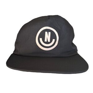 Black NEFF Logo Snapback Hat Unisex